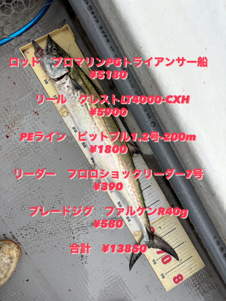 釣果写真